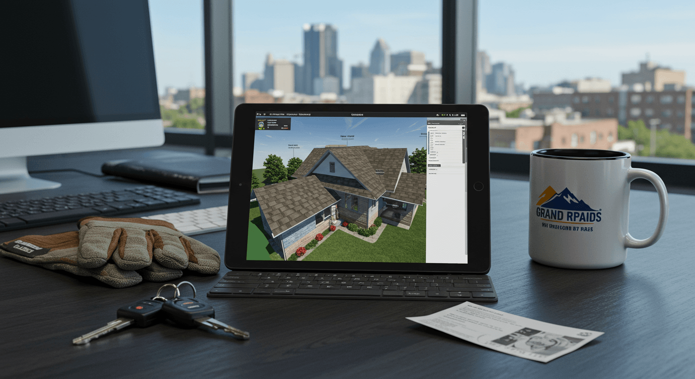 Is Your Grand Rapids Roofing Shop Wasting Fuel on Manual Sales?