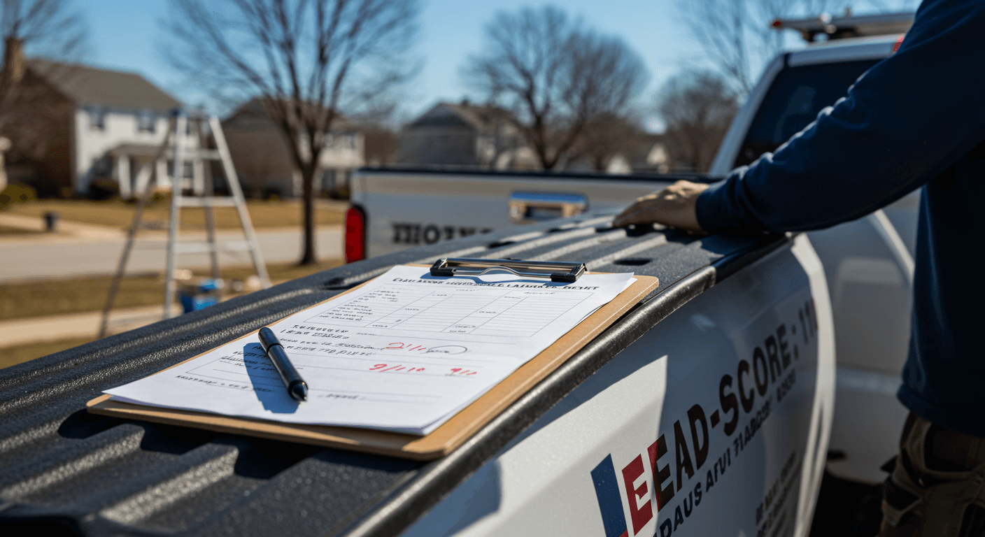 Scoring Columbus Roofing Leads: A 28.4% Efficiency Play