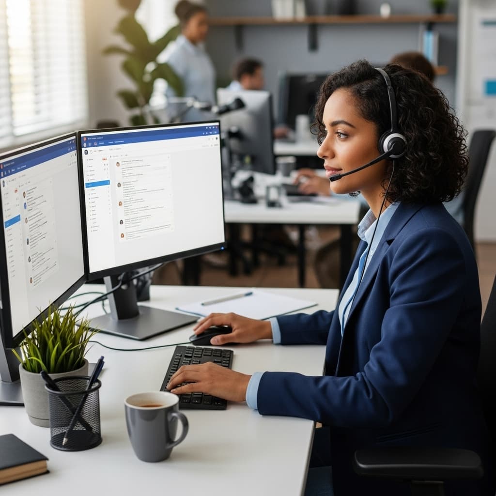 LeadZik customer support team member