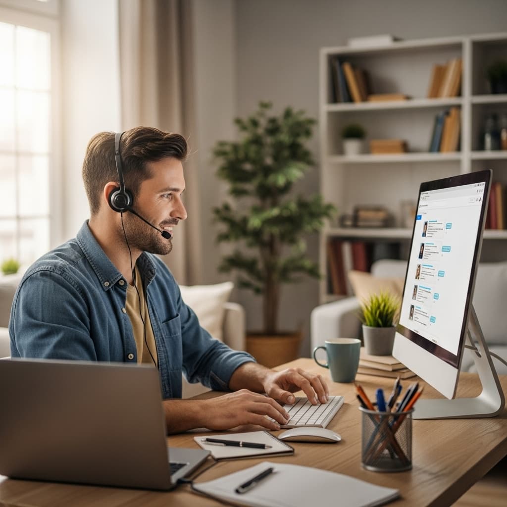 LeadZik customer support team member